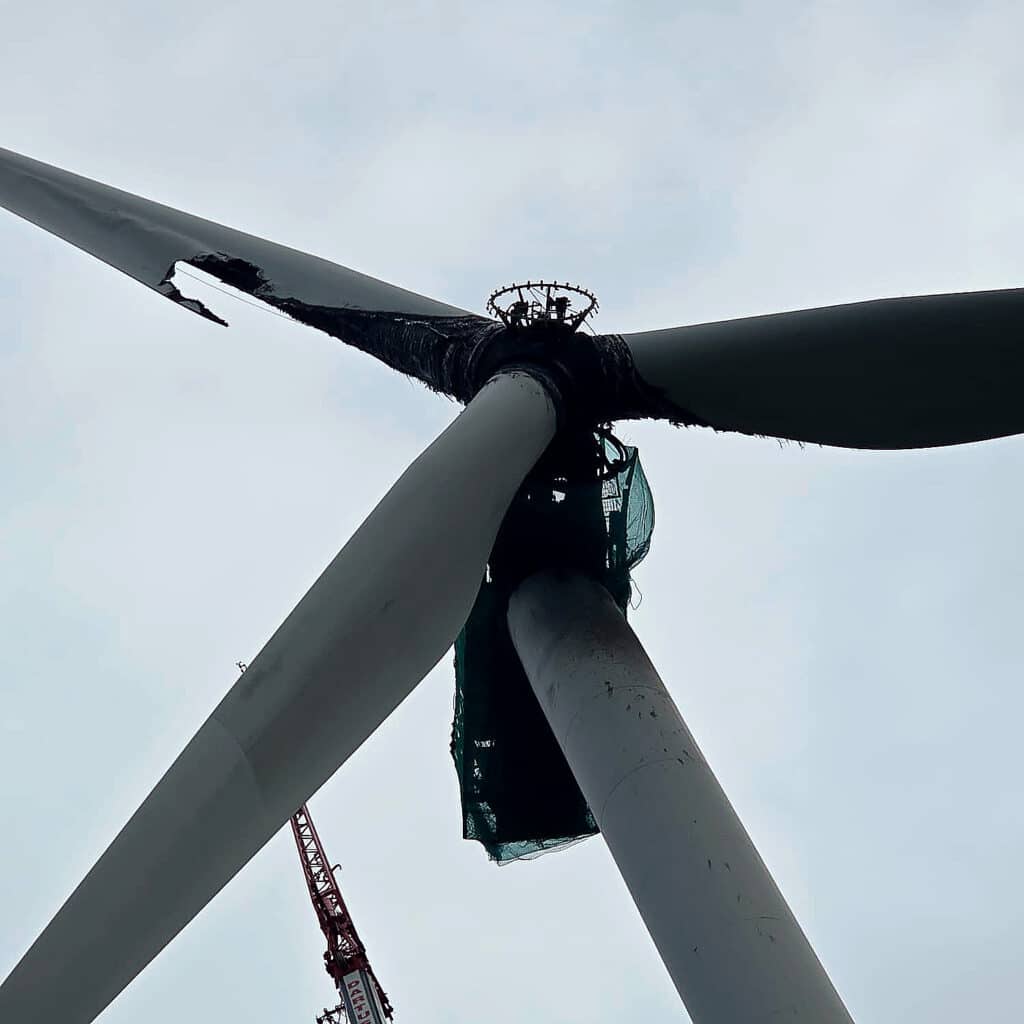 Emergency Wind Turbine Repair
