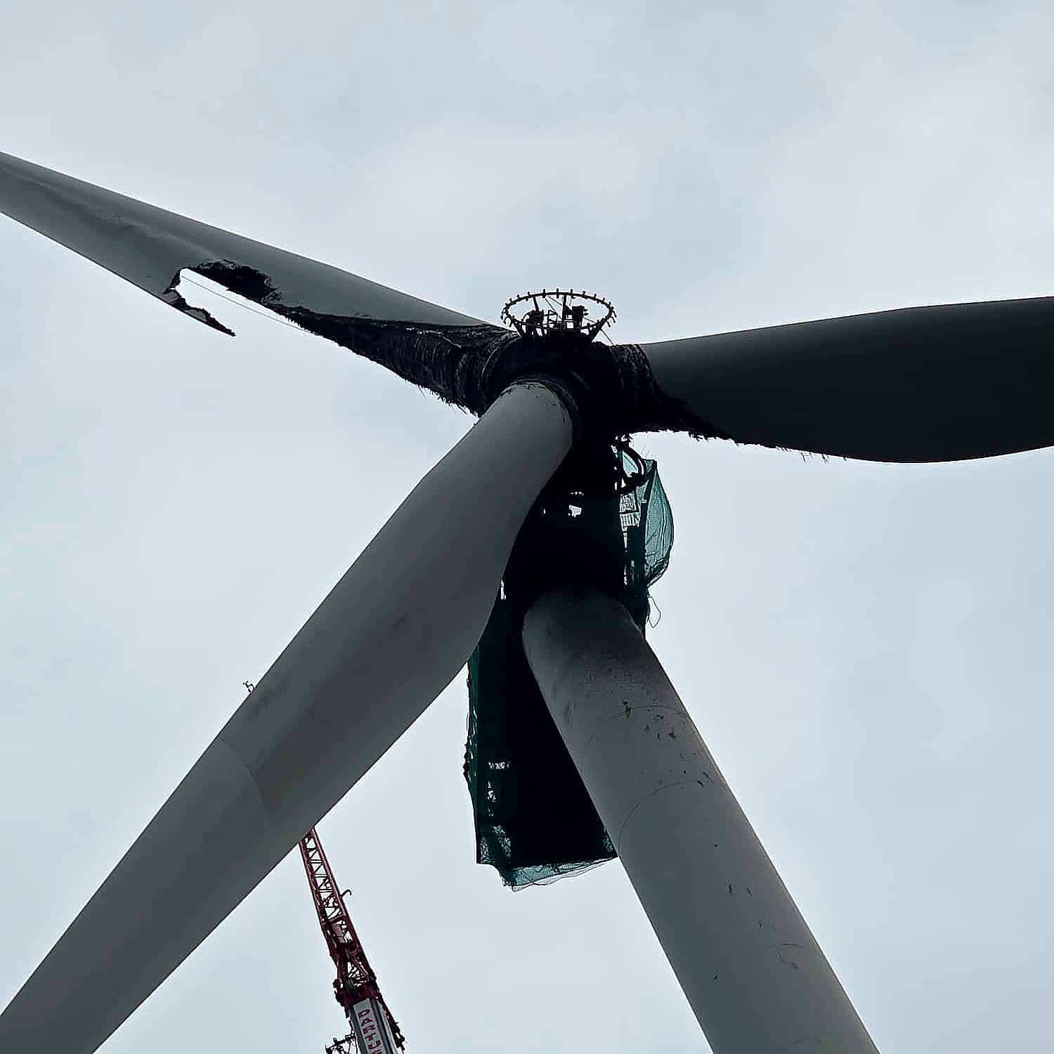 Emergency Wind Turbine Repair