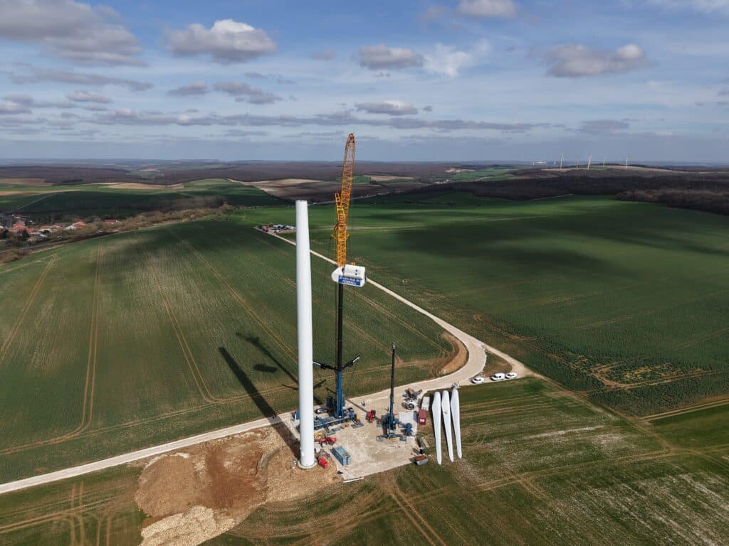 wind turbine dismantling