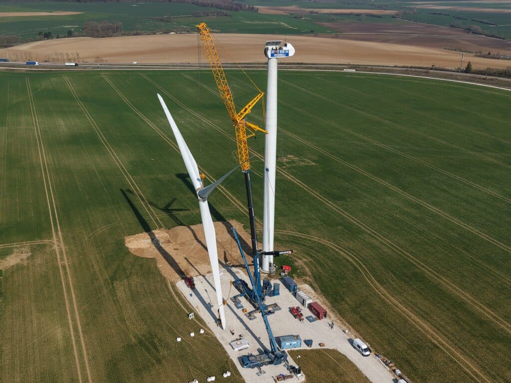 wind turbine dismantling