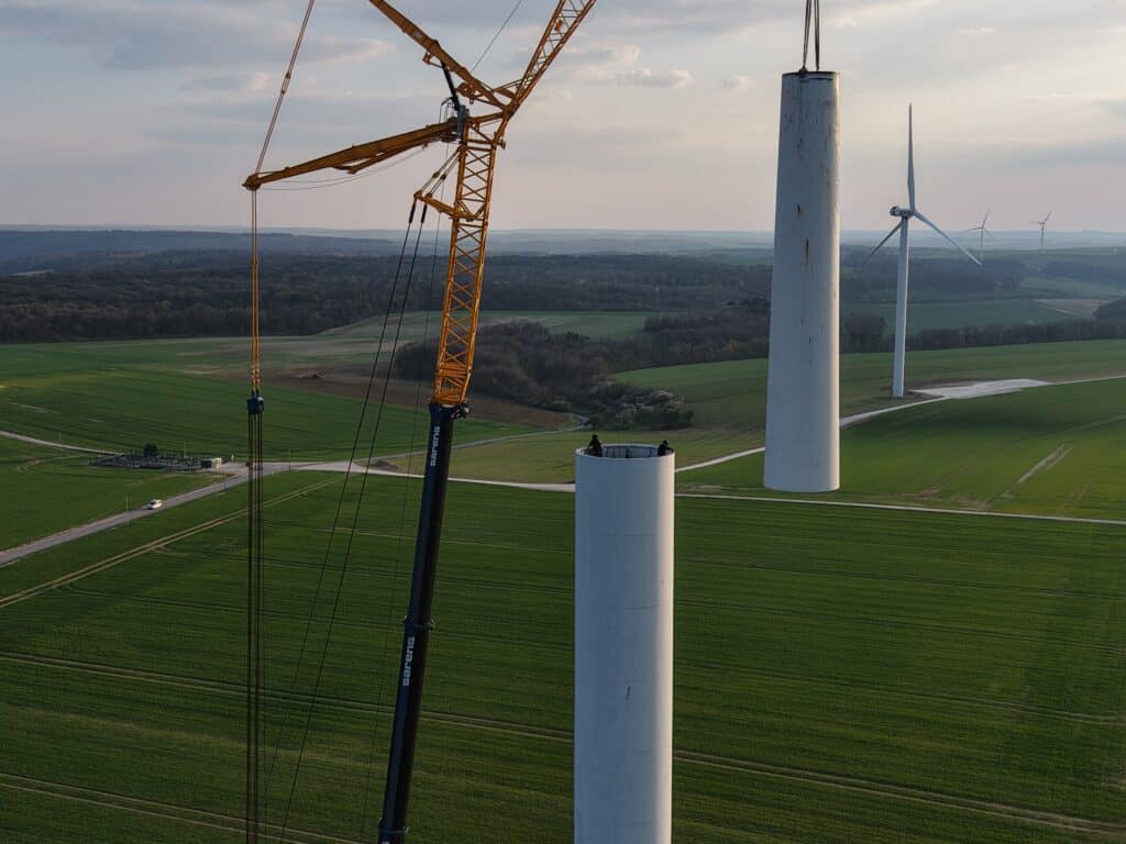 wind turbine dismantling