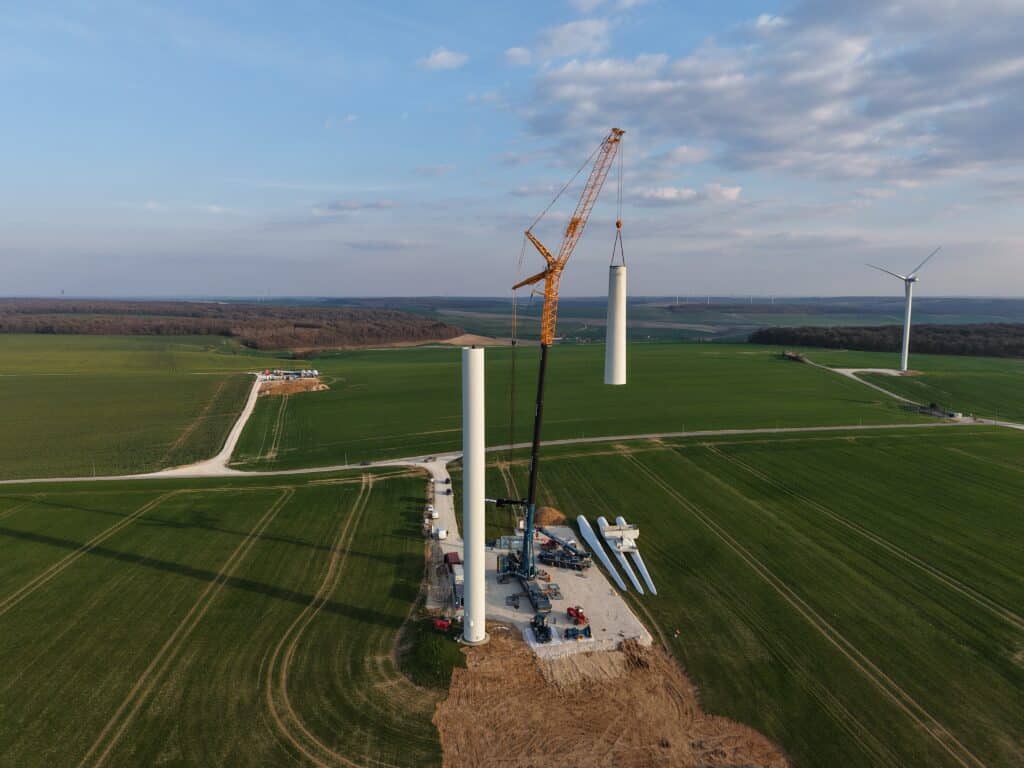wind turbine dismantling